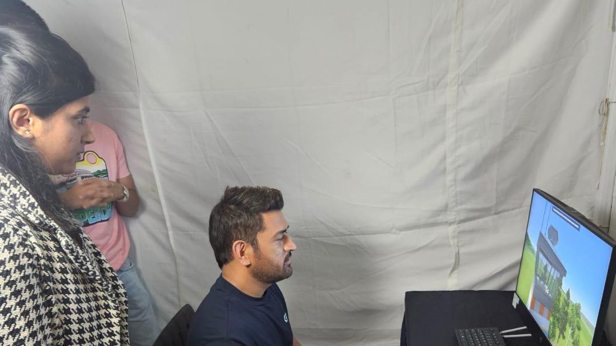 M.S. Dhoni earns drone pilot certification from Chennai’s Garuda Aerospace